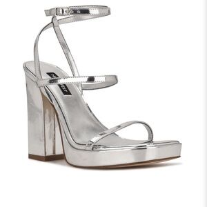 Nine West Benz3, Silver, 7.5